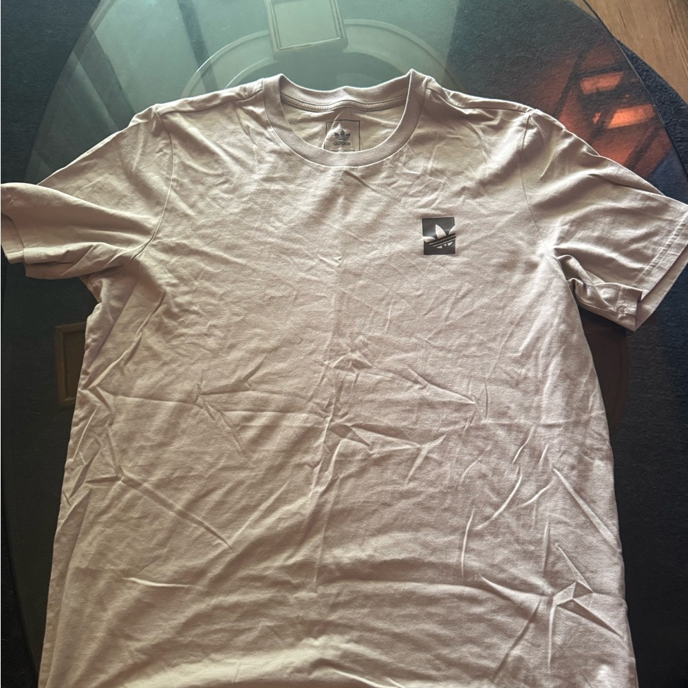 adidas Light Tan Short Sleeve Tee